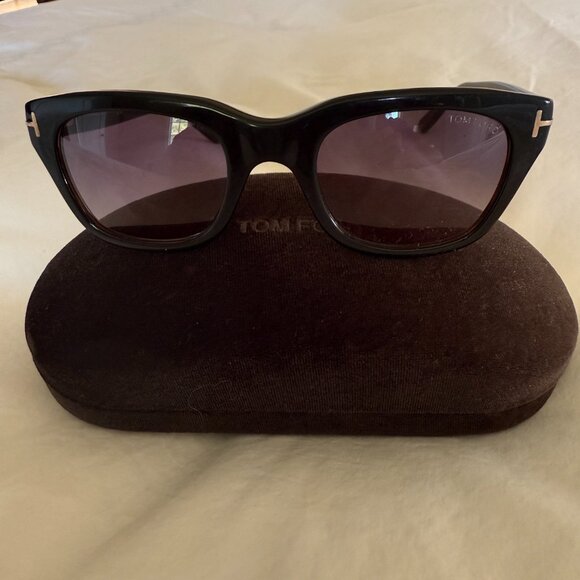 Tom Ford SNOWDON Sunglasses FT0237 05B Black - Picture 7 of 10